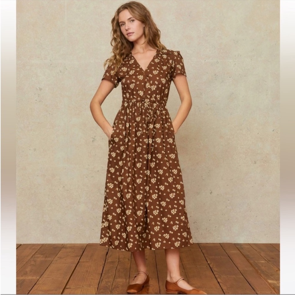 CHRISTY DAWN - The Simple Dawn Dress | Russet Floral Bouquet NWT